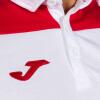 Joma Hobby II Polo Shirt - White / Red