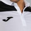 Joma Hobby II Polo Shirt - White / Black