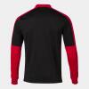 Joma Eco Championship 1/4 Zip Sweatshirt - Black / Red