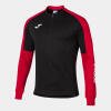 Joma Eco Championship 1/4 Zip Sweatshirt - Black / Red