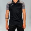 Joma Hobby II Polo Shirt - Black / Melange