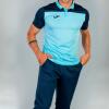 Joma Hobby II Polo Shirt - Sky / Dark Navy