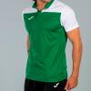 Joma Hobby II Polo Shirt - Green / White