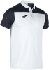 Joma Hobby II Polo Shirt - White / Black