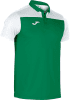 Joma Hobby II Polo Shirt - Green / White