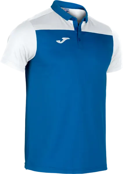 Joma Hobby II Polo Shirt - Royal / White