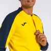 Joma Eco Championship 1/4 Zip Sweatshirt - Yellow / Navy