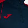 Joma Championship VII 1/4 Zip Sweatshirt - Navy / Red