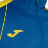 Joma Championship VII 1/4 Zip Sweatshirt - Royal / Yellow