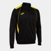 Joma Championship VII 1/4 Zip Sweatshirt - Black / Yellow