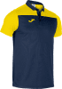 Joma Hobby II Polo Shirt - Dark Navy / Yellow