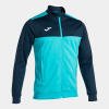 Joma Winner Tracksuit Top - Fluor Turquoise / Navy