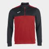 Joma Winner 1/4 Zip Sweatshirt - Red / Black