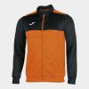 Joma Winner Tracksuit Top - Orange / Black