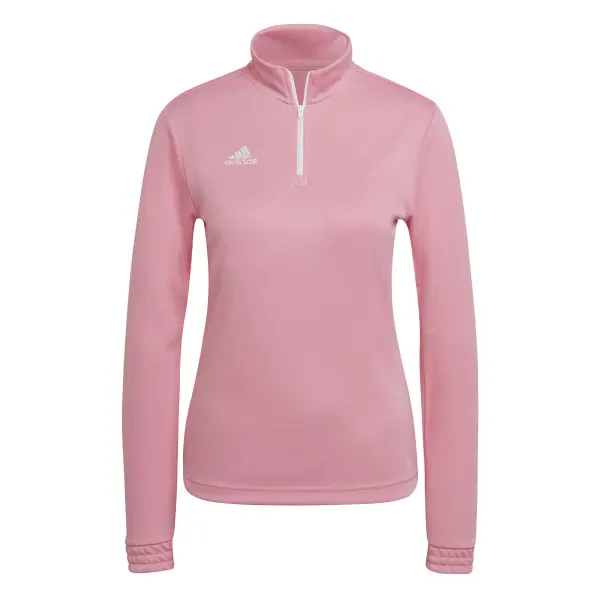 Adidas Entrada 22 Women's Training 1/4 Zip Top - Semi Pink Glow