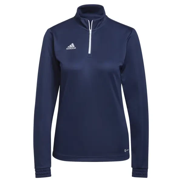 Adidas Entrada 22 Women's Training 1/4 Zip Top - Team Navy Blue