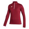 Adidas Entrada 22 Women's Training 1/4 Zip Top - Team Power Red