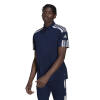 Adidas Squadra 21 Polo Shirt - Navy Blue / White