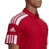 Adidas Squadra 21 Polo Shirt - Team Power Red / White