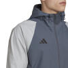 Adidas Tiro 23 Competition All Weather Jacket - Team Onix / Light Grey