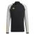 Adidas Tiro 23 Competition 1/4 Zip Training Top - Black / Team Light Grey / Impact Yellow