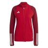 Adidas Tiro 23 Competition Women's Training Jacket - Team Power Red 2 / White