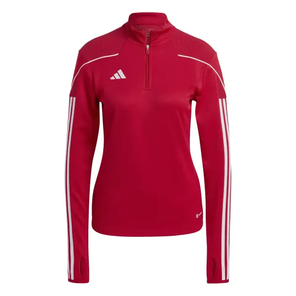 Adidas Tiro 23 League Women's Training 1/4 Zip Top - Team Power Red 2