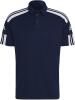 Adidas Squadra 21 Polo Shirt - Navy Blue / White