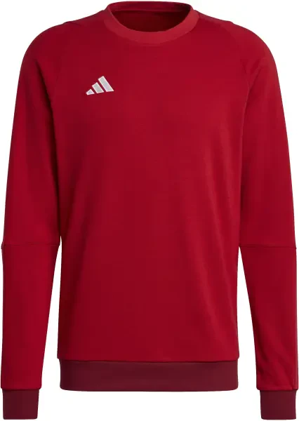 Adidas Tiro 23 Competition Cotton Crew Top - Team Power Red