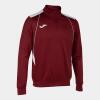 Joma Championship VII 1/4 Zip Sweatshirt - Burgundy / White