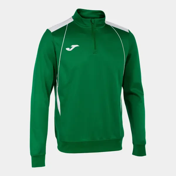 Joma Championship VII 1/4 Zip Sweatshirt - Green / White