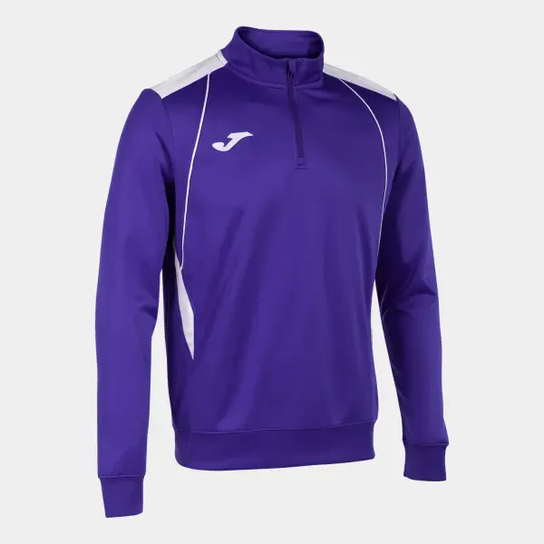 Joma Championship VII 1/4 Zip Sweatshirt - Purple / White