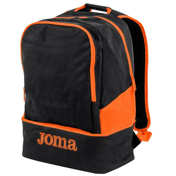 Joma Estadio III Backpack - Black / Fluo Orange