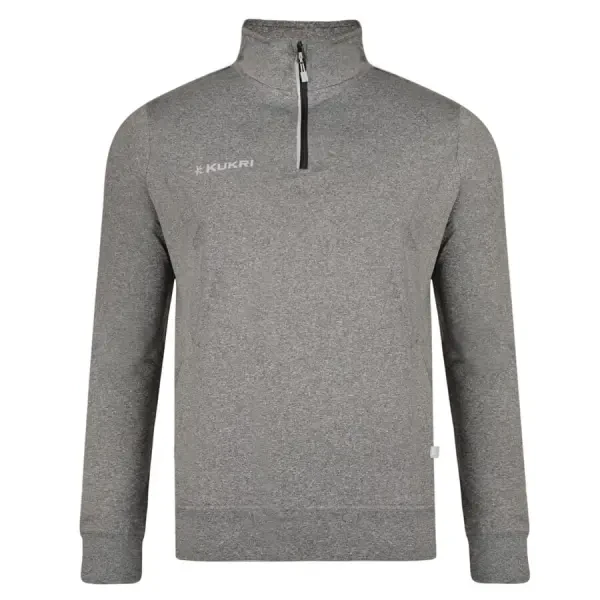 Kukri 1/4 Zip Track Top - Charcoal Heather