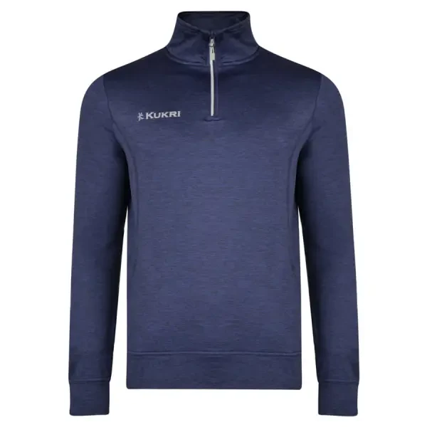 Kukri 1/4 Zip Track Top - Navy Heather