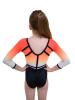 Milano Antheia 3/4 Sleeve Leotard - Orange