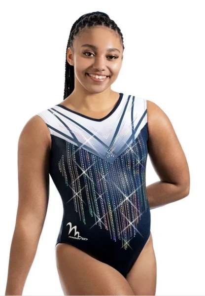 Milano Deluxe Bodice - Navy Foil