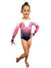 Milano Papillon Amaryllis L/S Leotard - Navy / Pink