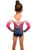 Milano Papillon Amaryllis L/S Leotard - Navy / Pink