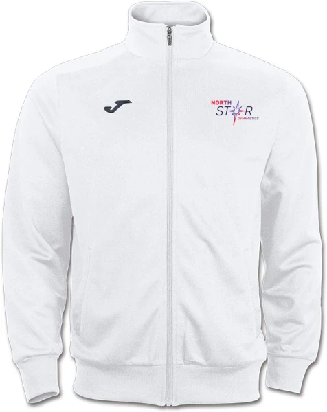 North Star Gymnastics Track Top - White