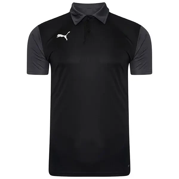 Puma Goal Sideline Polo Shirt - Puma Black / Asphalt