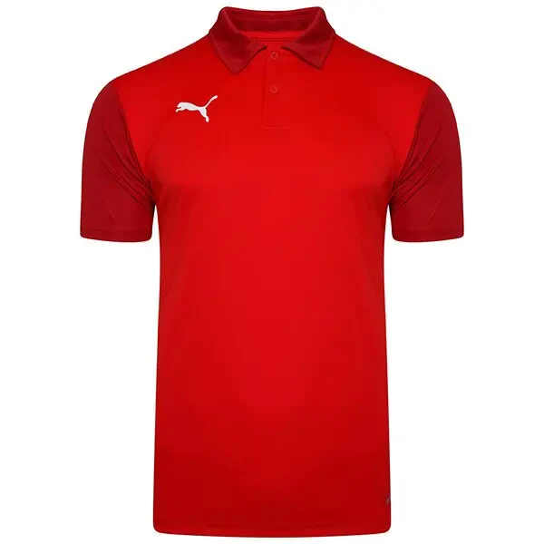 Puma Goal Sideline Polo Shirt - Puma Red / Chilli Red