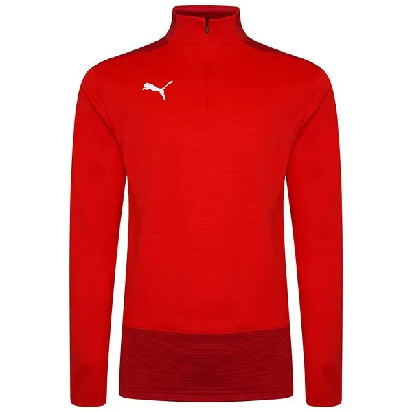 Puma teamGOAL Training 1/4 Zip - Puma Red / Chilli Red