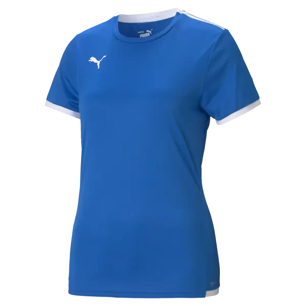 Puma teamLIGA Womens Jersey - Electric Blue Lemonade