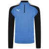 Puma teamLIGA Training 1/4 Zip - Electric Blue Lemonade/Puma Black