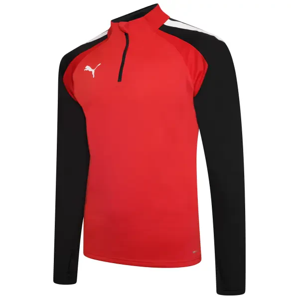 Puma teamLIGA Training 1/4 Zip - Puma Red/Puma Black