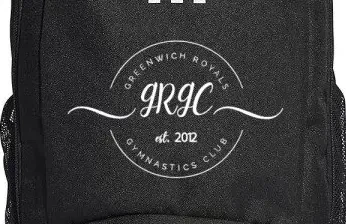 Greenwich Royals Gymnastics Club - Printed Badge/ Bag (Included)