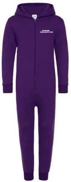 Croydon Gymnastics Club Onesie - Purple