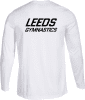 Leeds Gymnastics Club Long Sleeve T-Shirt- White