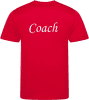 Bunny Hops Coaches T-Shirt - Fire Red